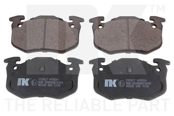 ユウ NK Brake Pad Set | Online Automotive UK